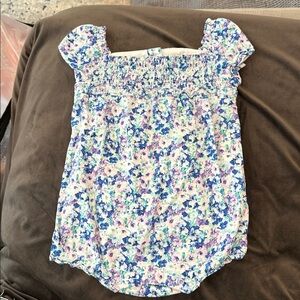 Janie and Jack Purple Floral Baby Dress